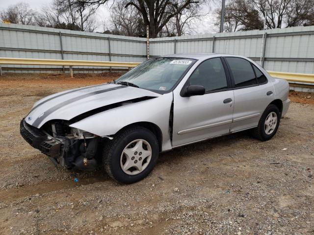 1G1JC524717132604 - 2001 CHEVROLET CAVALIER BASE GRAY photo 1