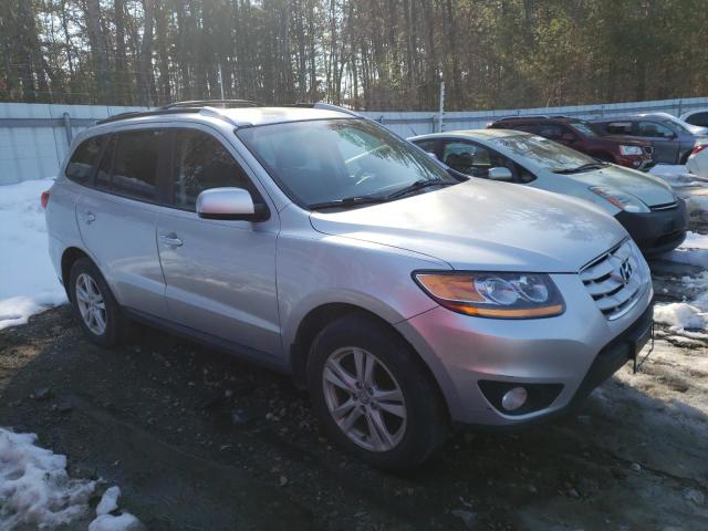 5XYZHDAG8BG059040 - 2011 HYUNDAI SANTA FE SE SILVER photo 4