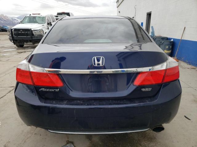 1HGCR2F71EA213562 - 2014 HONDA ACCORD EX BLUE photo 6