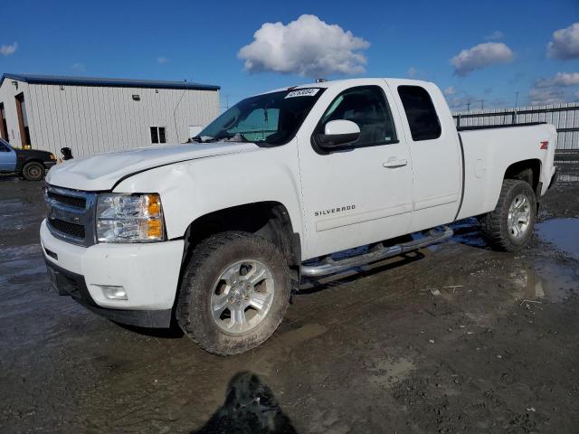 1GCSKTE39AZ198307 - 2010 CHEVROLET SILVERADO K1500 LTZ WHITE photo 1