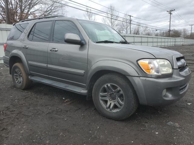 5TDBT48A75S254555 - 2005 TOYOTA SEQUOIA LIMITED GRAY photo 4