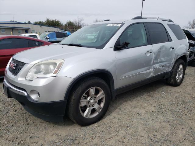 1GKLVKED9AJ248611 - 2010 GMC ACADIA SL SILVER photo 1