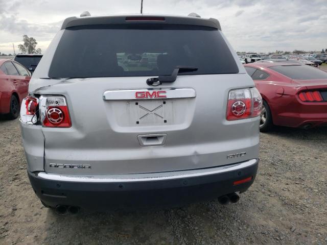 1GKLVKED9AJ248611 - 2010 GMC ACADIA SL SILVER photo 6