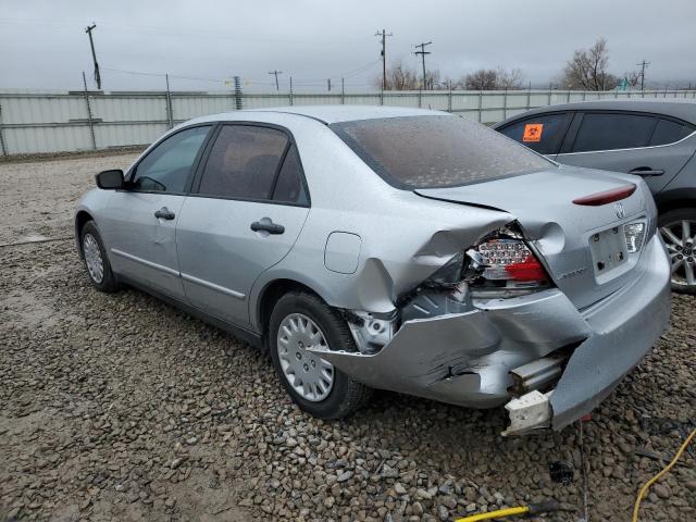 1HGCM56117A147495 - 2007 HONDA ACCORD VALUE SILVER photo 2