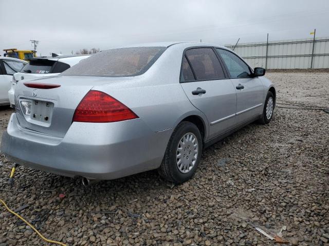 1HGCM56117A147495 - 2007 HONDA ACCORD VALUE SILVER photo 3