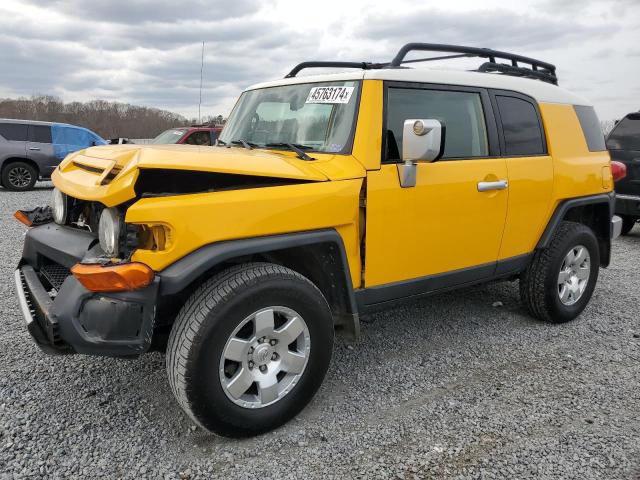 JTEBU11F470029724 - 2007 TOYOTA FJ CRUISER YELLOW photo 1