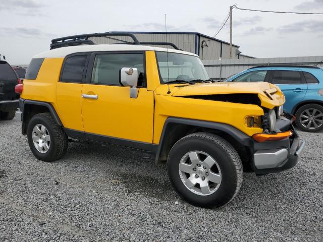 JTEBU11F470029724 - 2007 TOYOTA FJ CRUISER YELLOW photo 4