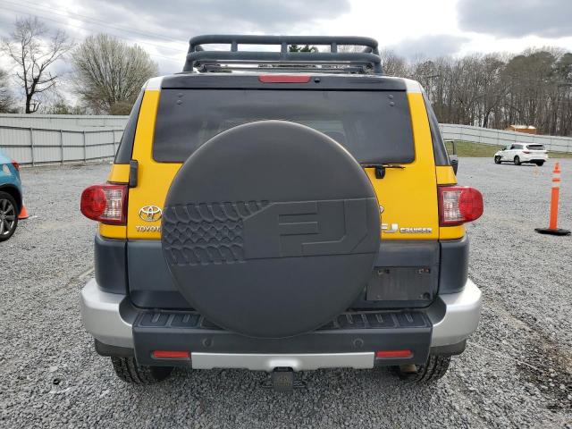 JTEBU11F470029724 - 2007 TOYOTA FJ CRUISER YELLOW photo 6