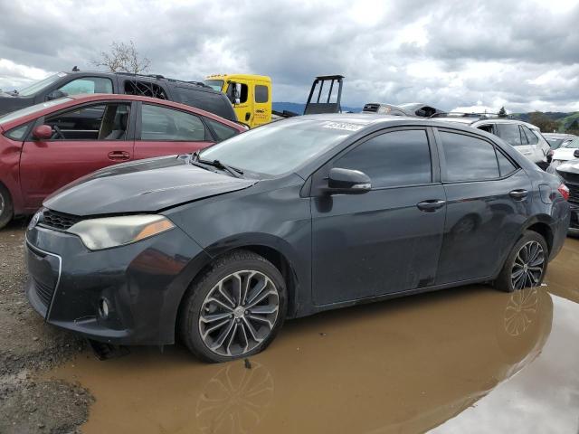 5YFBURHE6FP259575 - 2015 TOYOTA COROLLA L BLACK photo 1