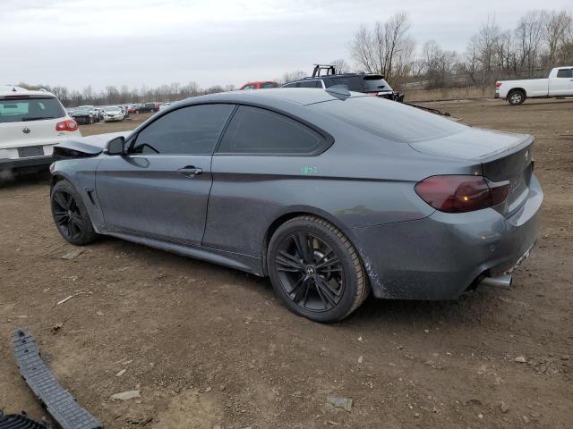 WBA3R5C52GK374435 - 2016 BMW 435 XI GRAY photo 2