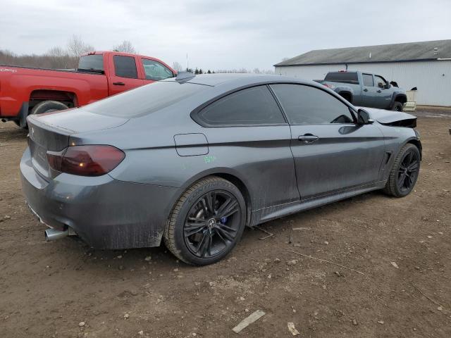 WBA3R5C52GK374435 - 2016 BMW 435 XI GRAY photo 3