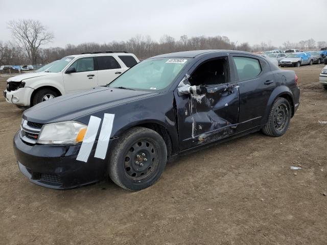 1B3BD4FB6BN522989 - 2011 DODGE AVENGER EXPRESS BLACK photo 1