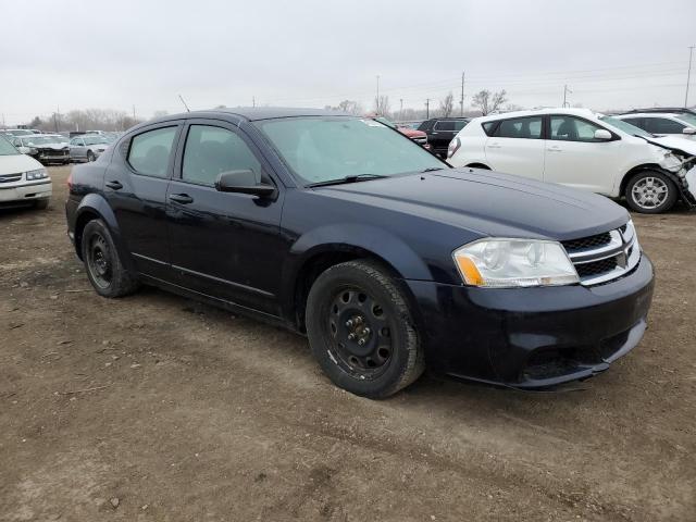 1B3BD4FB6BN522989 - 2011 DODGE AVENGER EXPRESS BLACK photo 4