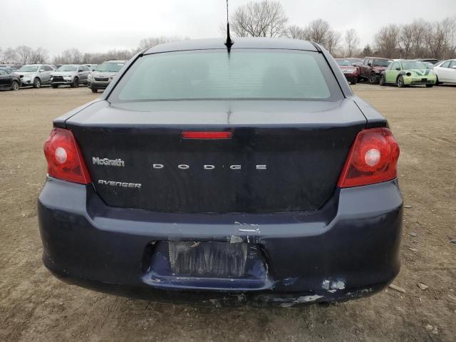 1B3BD4FB6BN522989 - 2011 DODGE AVENGER EXPRESS BLACK photo 6