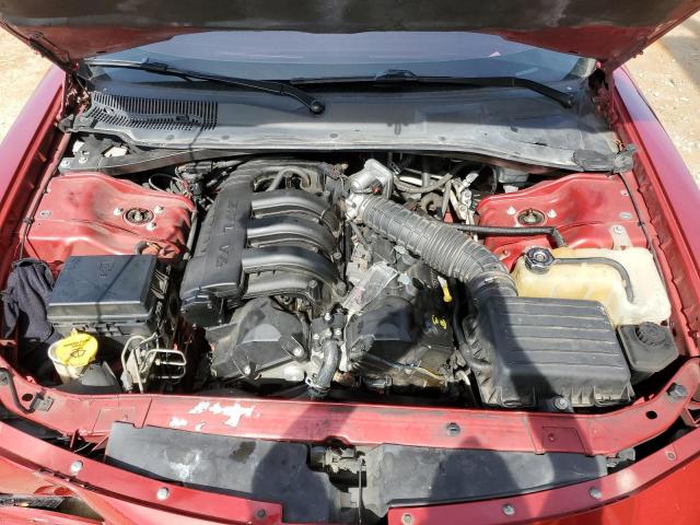 2B3KA43R88H183485 - 2008 DODGE CHARGER MAROON photo 11