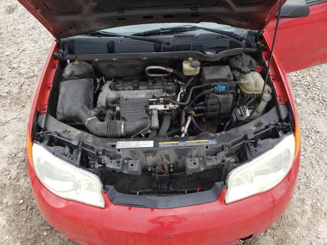 1G8AW15B46Z171805 - 2006 SATURN ION LEVEL 3 RED photo 11