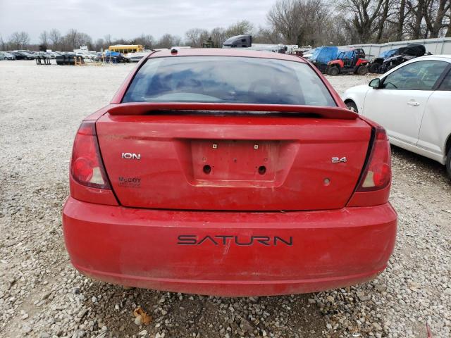 1G8AW15B46Z171805 - 2006 SATURN ION LEVEL 3 RED photo 6