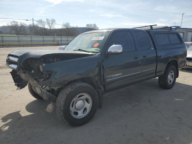 5TBRU34136S473597 - 2006 TOYOTA TUNDRA ACCESS CAB SR5 GREEN photo 1