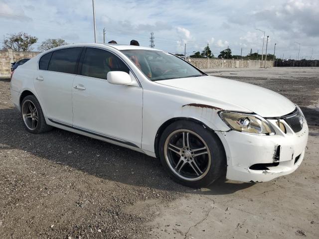 JTHBH96S865023132 - 2006 LEXUS GS 300 WHITE photo 4