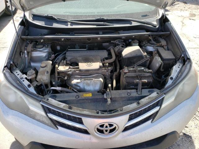 2T3DFREV8FW303184 - 2015 TOYOTA RAV4 LIMITED SILVER photo 12