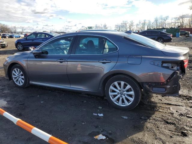 4T1B11HK5KU824536 - 2019 TOYOTA CAMRY L GRAY photo 2