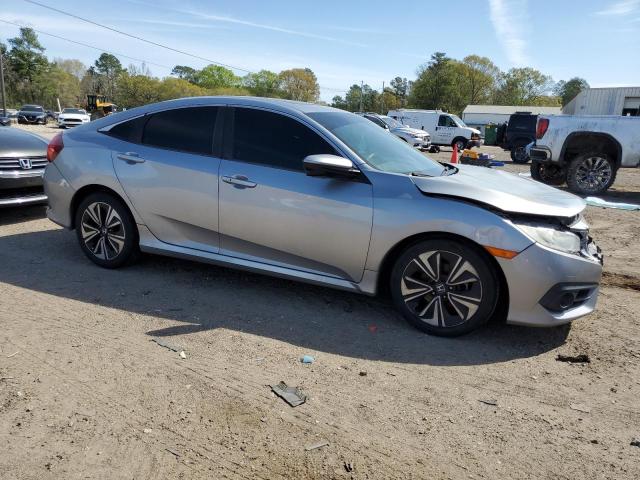 19XFC1F77GE042971 - 2016 HONDA CIVIC EXL SILVER photo 4