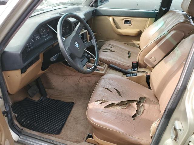 WBADK8302G9702412 - 1986 BMW 5 SERIES E AUTOMATIC TAN photo 7