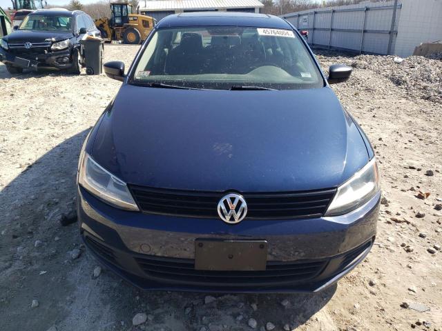 3VW1K7AJ1DM287881 - 2013 VOLKSWAGEN JETTA BASE BLUE photo 5