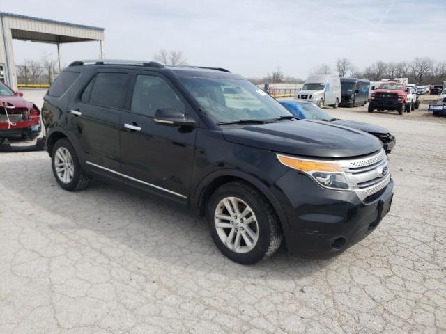 1FMHK7D89CGA83781 - 2012 FORD EXPLORER XLT BLACK photo 4