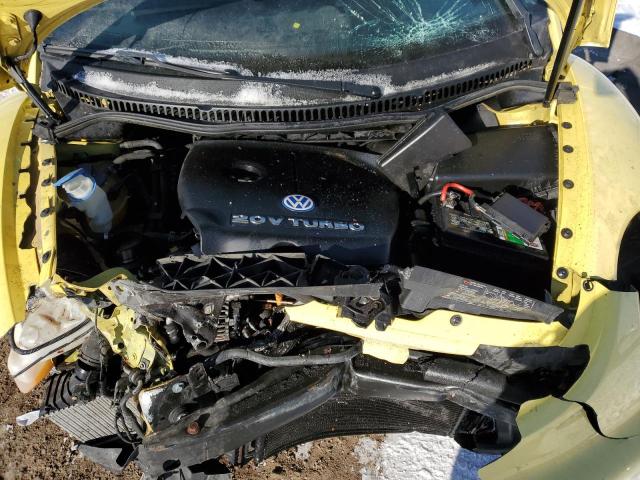 3VWDD21C32M405650 - 2002 VOLKSWAGEN NEW BEETLE GLX ყვითელი ფოტო 11