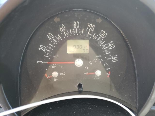 3VWDD21C32M405650 - 2002 VOLKSWAGEN NEW BEETLE GLX ყვითელი ფოტო 9