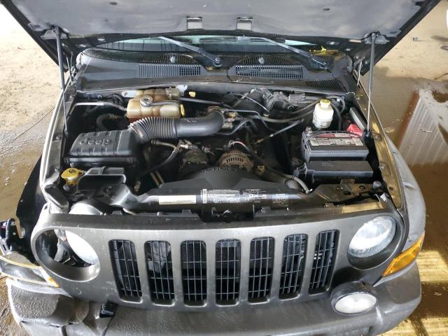 1J4GL38K25W615791 - 2005 JEEP LIBERTY RENEGADE CHARCOAL photo 12