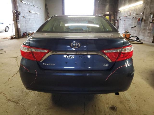 4T4BF1FK0FR505125 - 2015 TOYOTA CAMRY LE BLUE photo 6