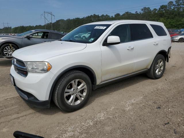 1C4RDHAG6DC571809 - 2013 DODGE DURANGO SXT WHITE photo 1