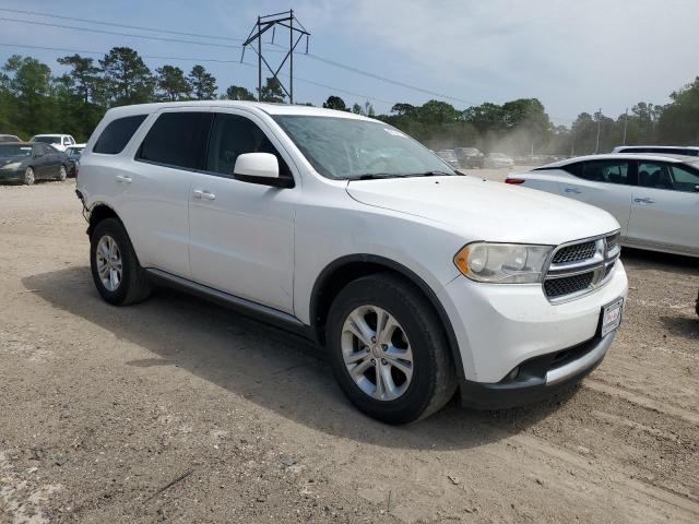 1C4RDHAG6DC571809 - 2013 DODGE DURANGO SXT WHITE photo 4