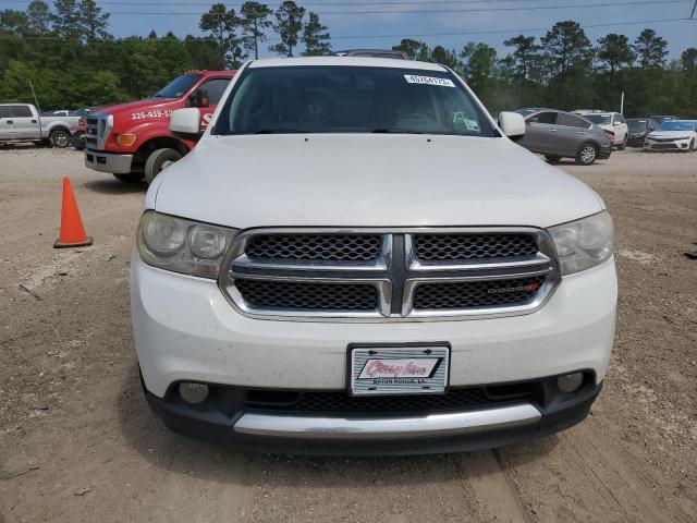 1C4RDHAG6DC571809 - 2013 DODGE DURANGO SXT WHITE photo 5