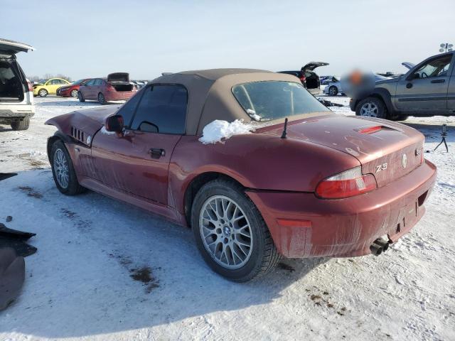 WBACN33471LM03467 - 2001 BMW Z3 2.5 RED photo 2