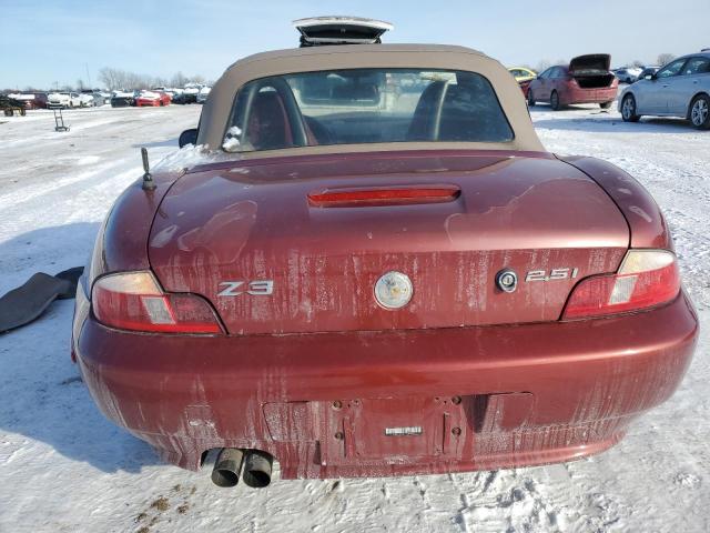 WBACN33471LM03467 - 2001 BMW Z3 2.5 RED photo 6