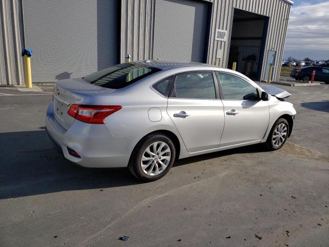 3N1AB7AP1JL648330 - 2018 NISSAN SENTRA S SILVER photo 3