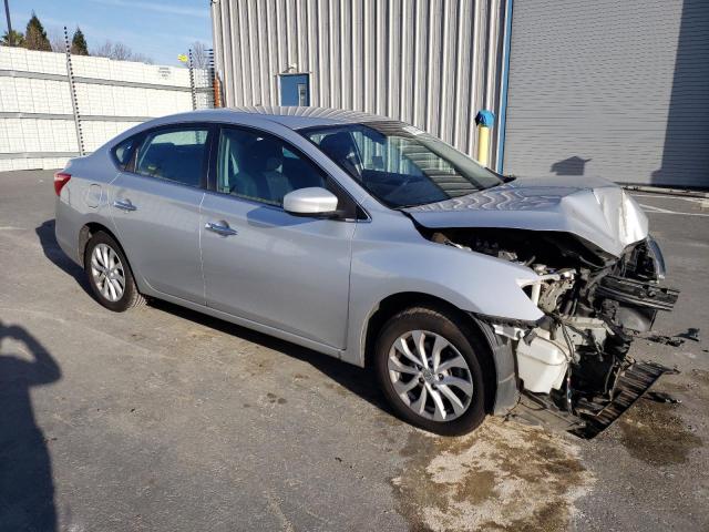 3N1AB7AP1JL648330 - 2018 NISSAN SENTRA S SILVER photo 4