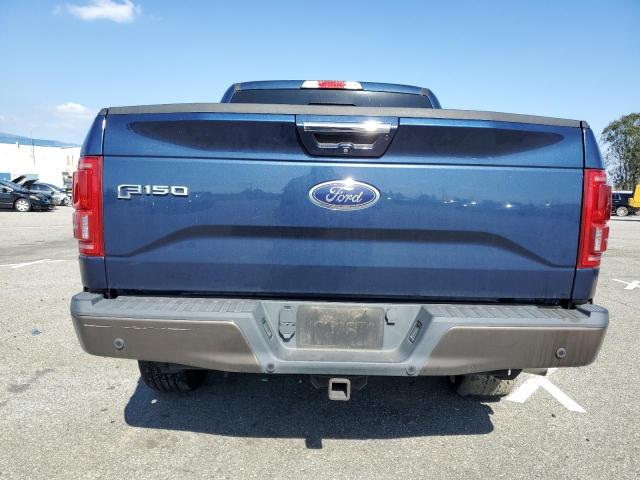 1FTEW1EG5GKE25745 - 2016 FORD F150 SUPERCREW BLUE photo 6