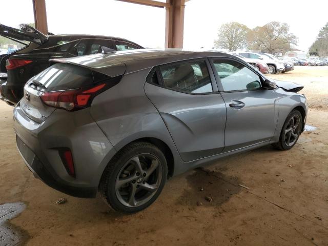 KMHTG6AF8KU017232 - 2019 HYUNDAI VELOSTER BASE GRAY photo 3