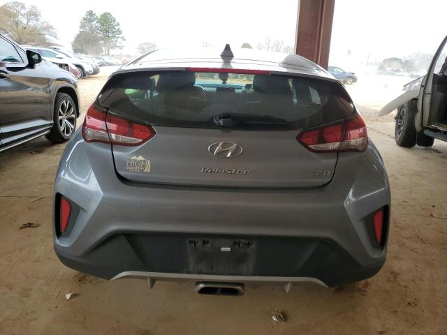 KMHTG6AF8KU017232 - 2019 HYUNDAI VELOSTER BASE GRAY photo 6