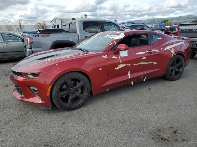 1G1FH1R76G0185604 - 2016 CHEVROLET CAMARO SS BURGUNDY photo 1