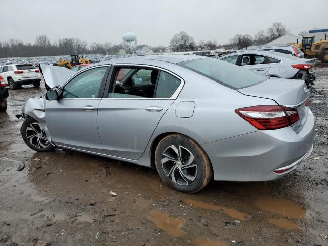 1HGCR2F37HA015537 - 2017 HONDA ACCORD LX SILVER photo 2