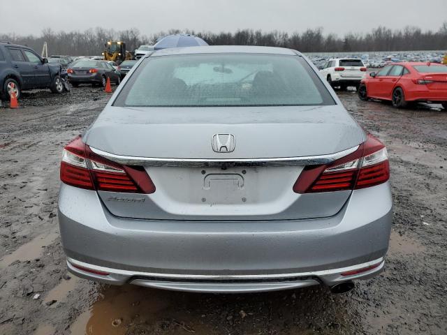 1HGCR2F37HA015537 - 2017 HONDA ACCORD LX SILVER photo 6