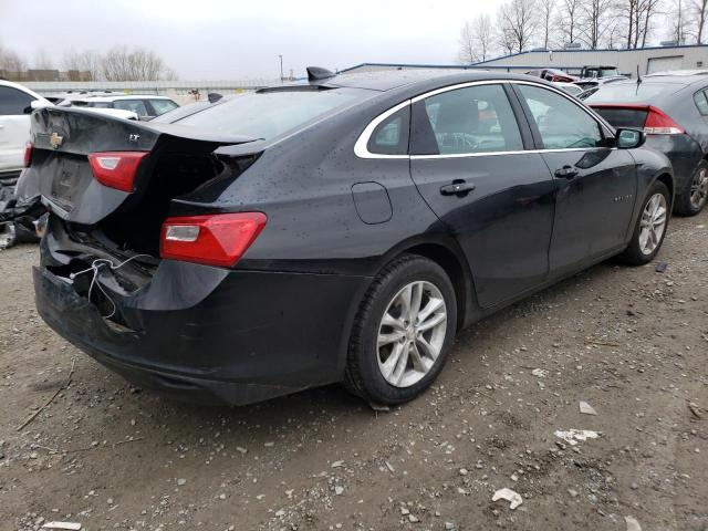 1G1ZE5ST5HF227974 - 2017 CHEVROLET MALIBU LT BLACK photo 3