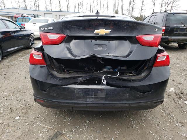 1G1ZE5ST5HF227974 - 2017 CHEVROLET MALIBU LT BLACK photo 6