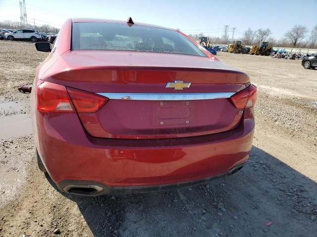 1G1145SLXEU106459 - 2014 CHEVROLET IMPALA LTZ BURGUNDY photo 6