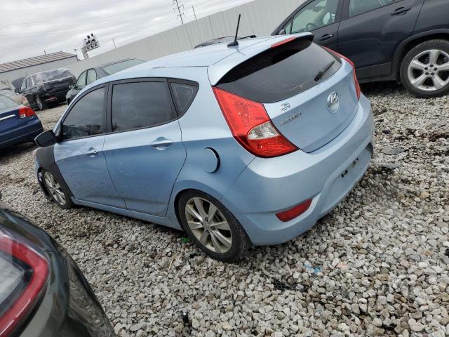 KMHCU5AEXCU049823 - 2012 HYUNDAI ACCENT GLS BLUE photo 2